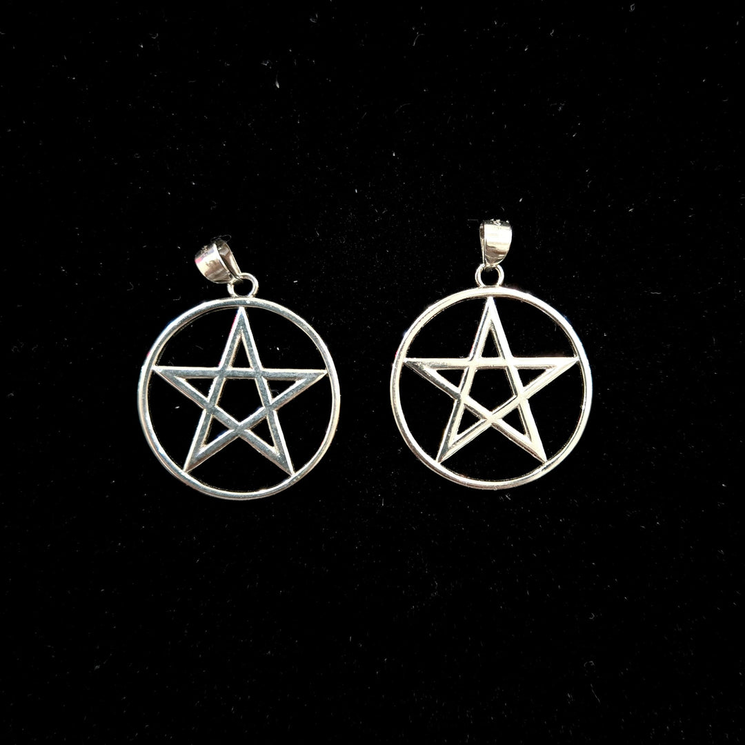 Sterling Silver Pentacle Pendant | The Harmony Store Pentacle : 2.3 gr