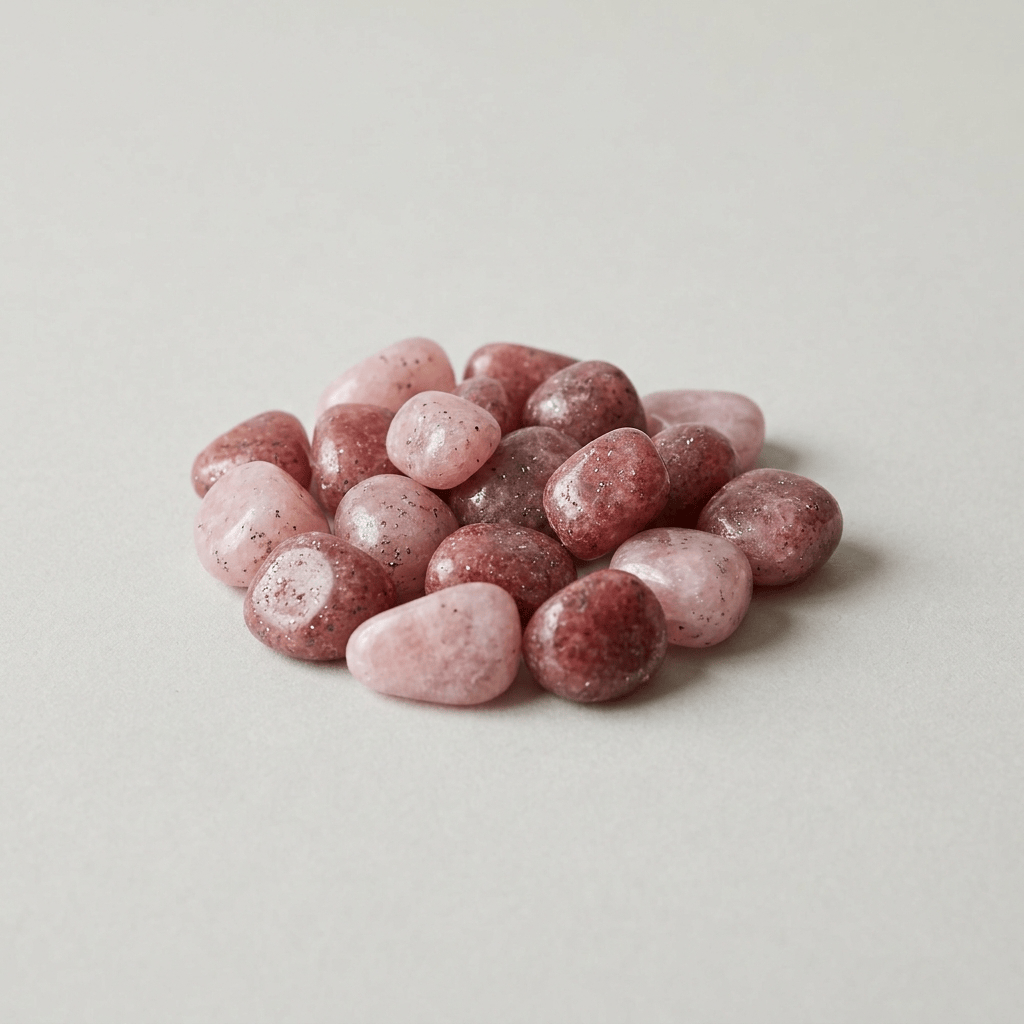 Strawberry Quartz Tumbled Stone | The Harmony Store Tumbled Stone