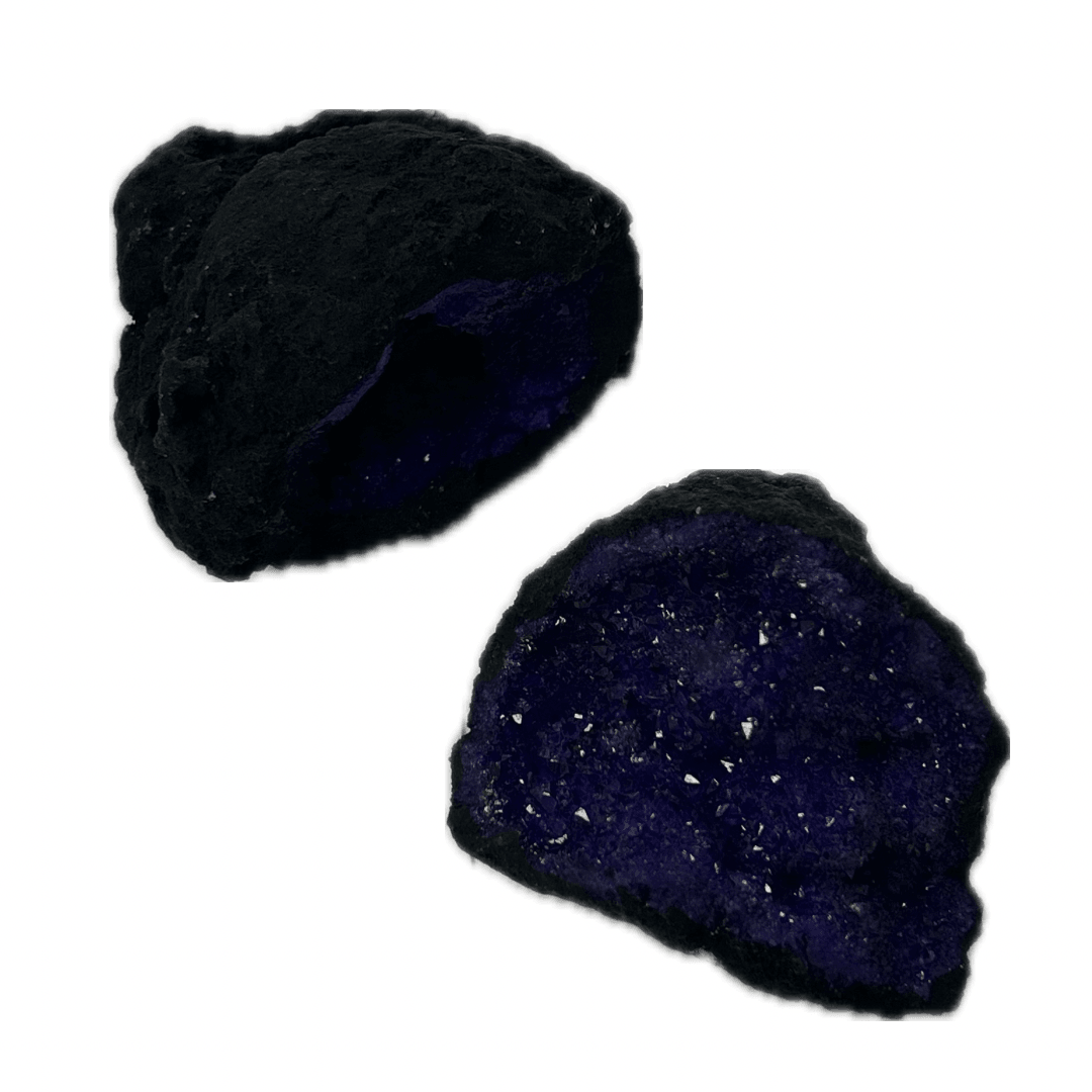 Purple Sugar Quartz Geode 2-3" | The Harmony Store 2 - 3"