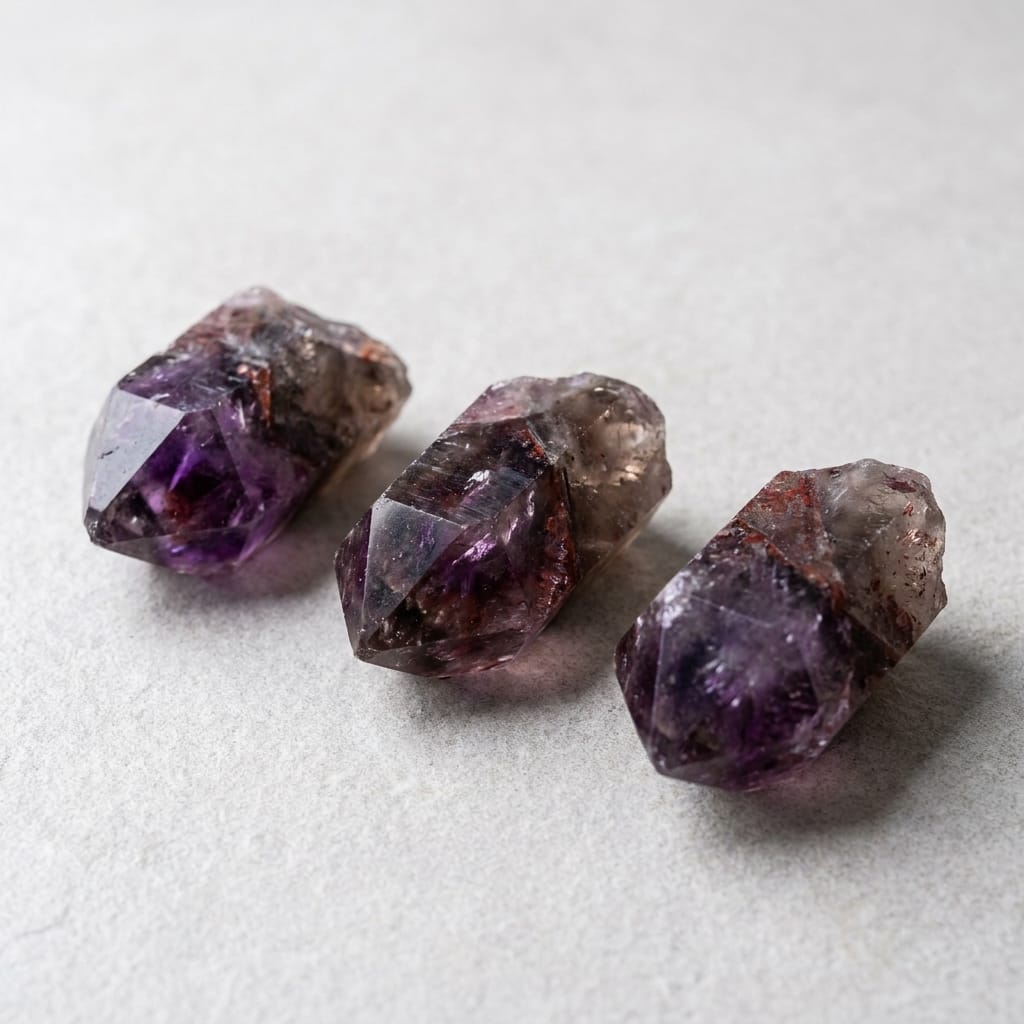 Super Seven Rough Crystal Points | Melody Stone S M &amp; L