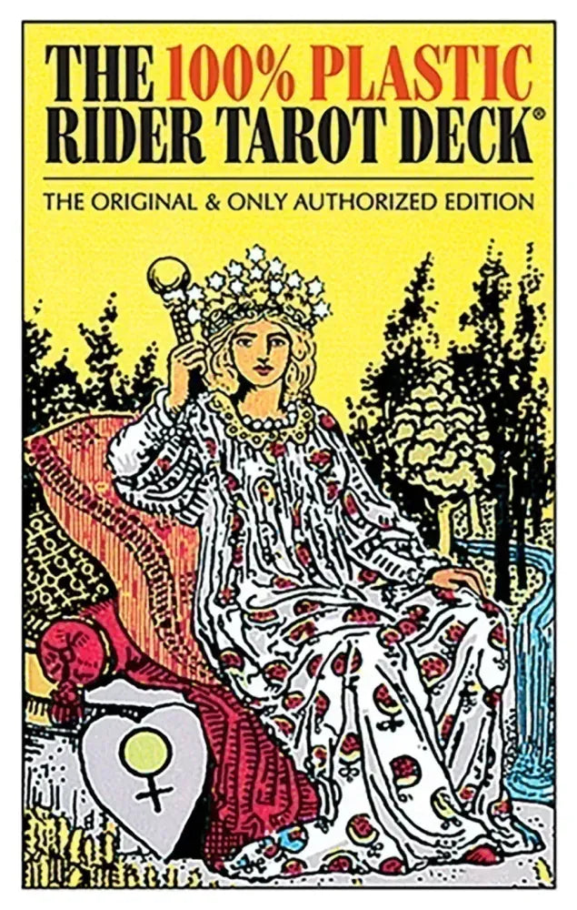 100% Plastic Rider-Waite Tarot Deck | The Harmony Store Tarot Deck