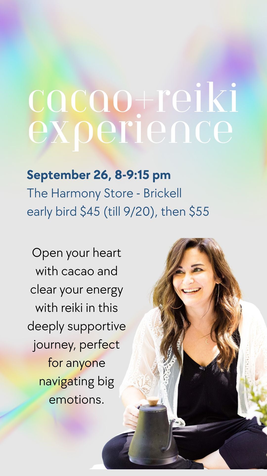 Heart First: A Cacao + Reiki Experience