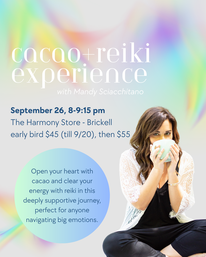 Heart First: A Cacao + Reiki Experience