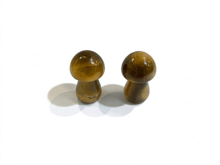 Tiger Eye Mushroom 1.5-Inch | The Harmony Store Mushroom