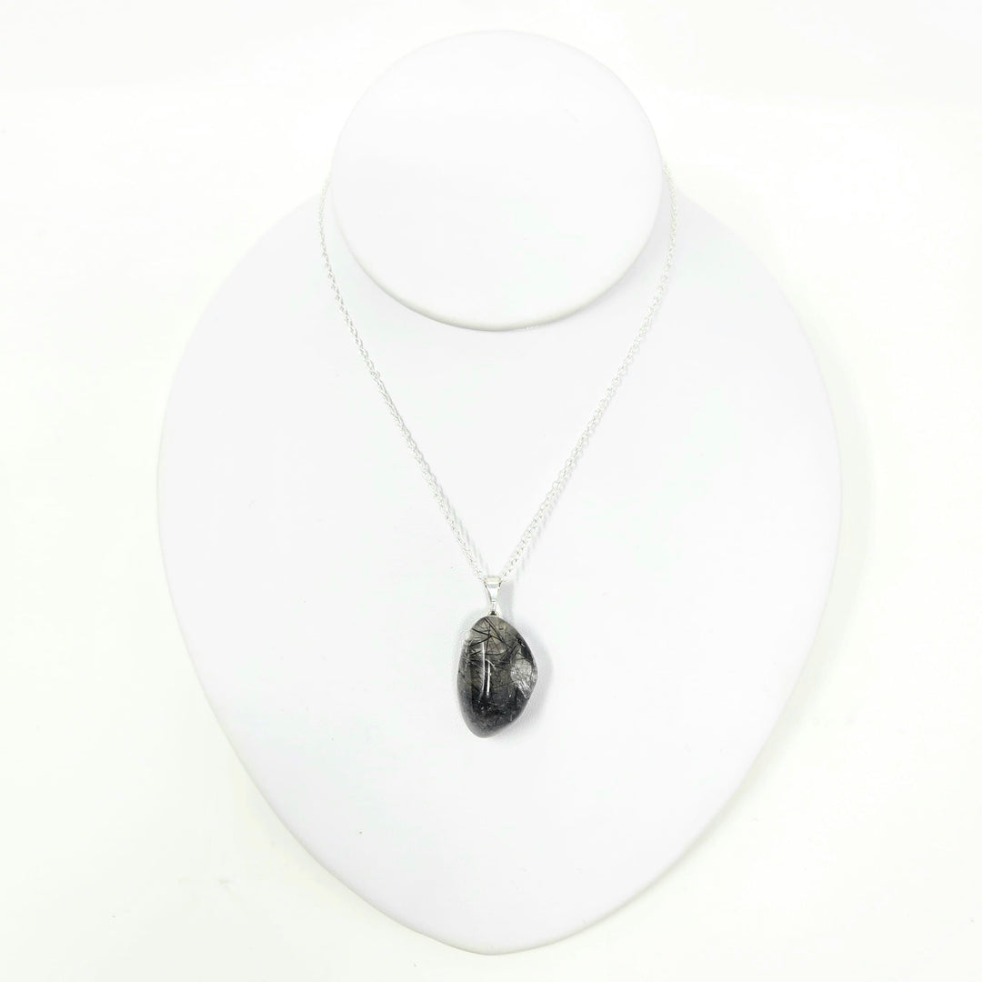 Tourmalinated Quartz Pendant, Brazil | The Harmony Store Pendant