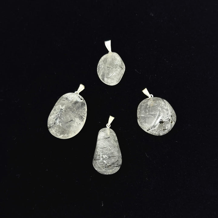 Tourmalinated Quartz Pendant, Brazil | The Harmony Store Pendant
