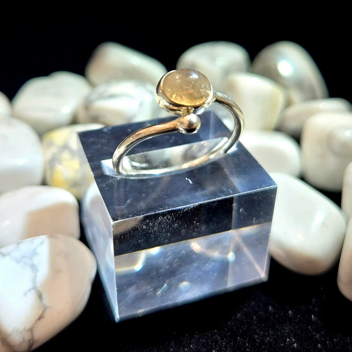 Tourmaline Smooth Silver Ring | The Harmony Store Ring