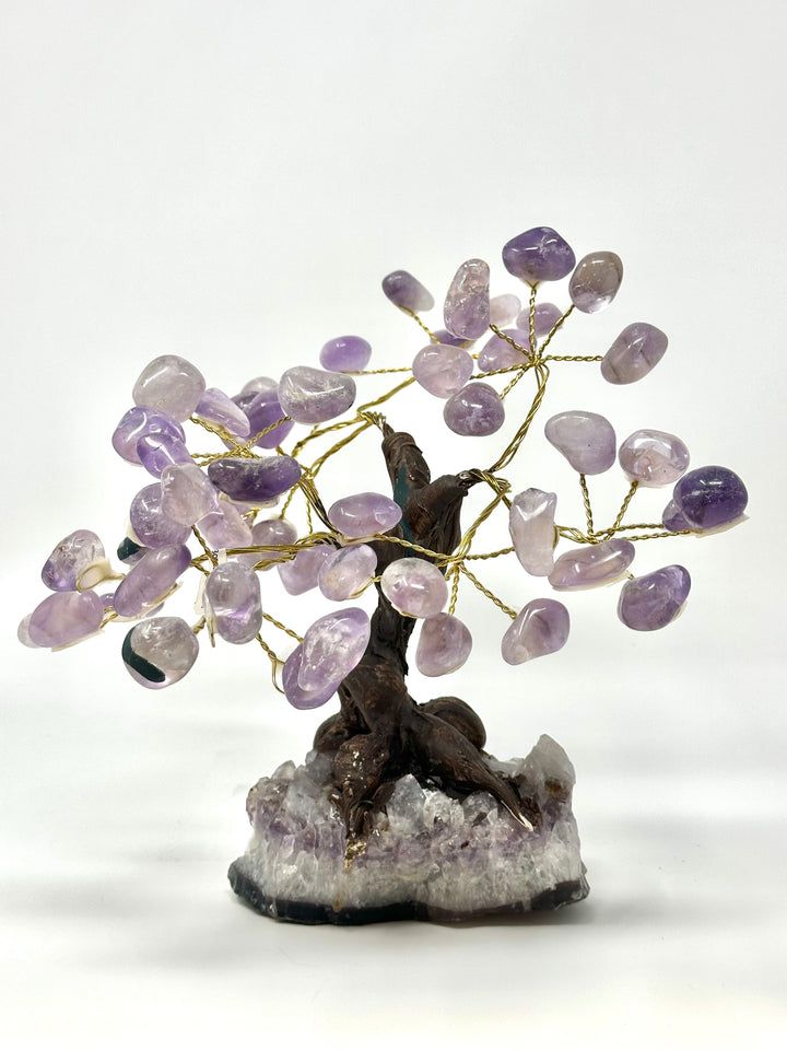 Crystal Bonsai Tree - Amethyst &amp; More | Harmony Store Crystal Tree