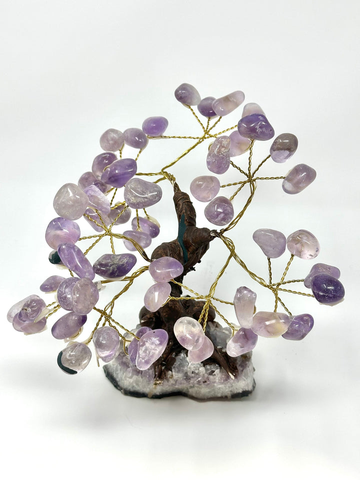 Crystal Bonsai Tree - Amethyst &amp; More | Harmony Store Crystal Tree