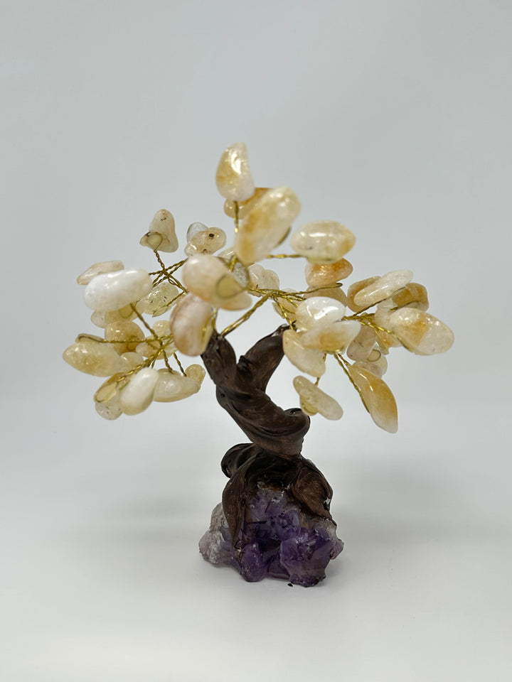 Crystal Bonsai Tree - Amethyst &amp; More | Harmony Store Crystal Tree