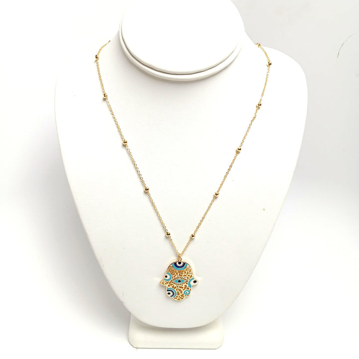 Evil Eye Necklace Turkish | The Harmony Store Necklace