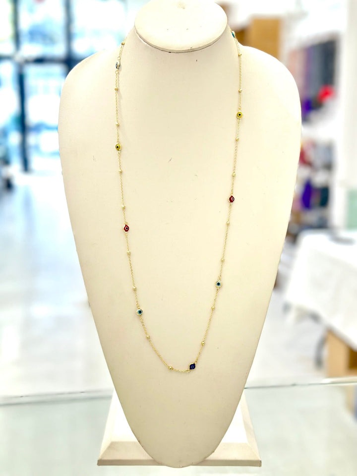 Evil Eye Necklace Turkish | The Harmony Store Necklace