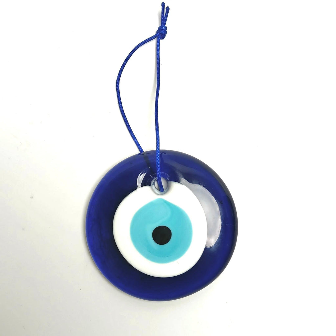 Turkish Evil Eye Wall Hanging 3.5 inch | The Harmony Store Plain : 3.5" / 9cm