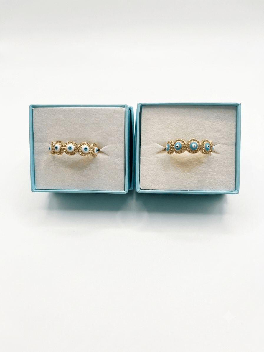 Evil Eye Ring Turkish | The Harmony Store Ring