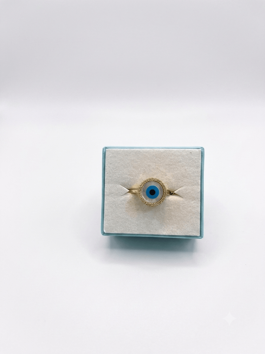 Evil Eye Ring Turkish | The Harmony Store Ring