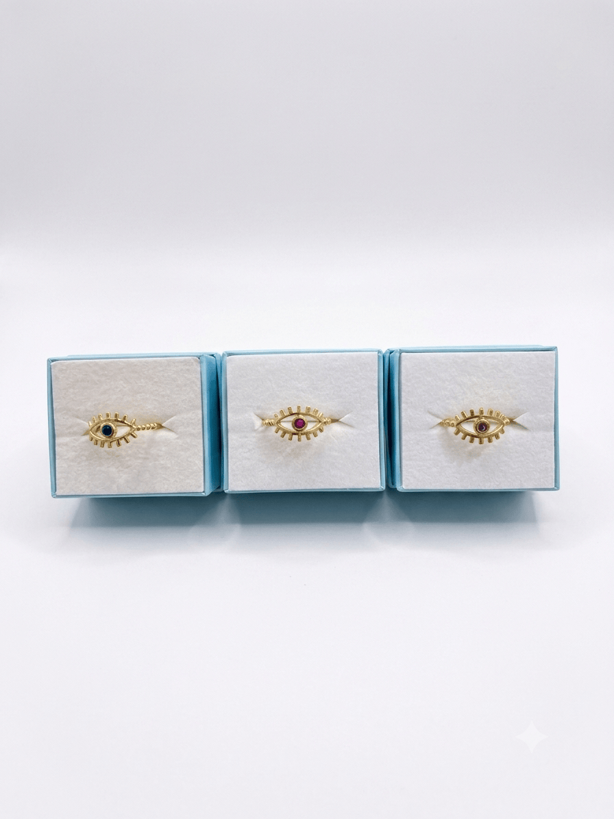 Evil Eye Ring Turkish | The Harmony Store Ring