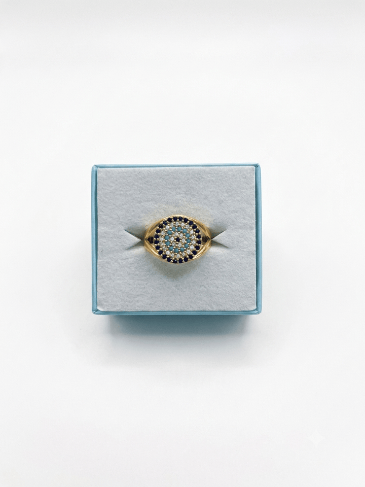 Evil Eye Ring Turkish | The Harmony Store Ring