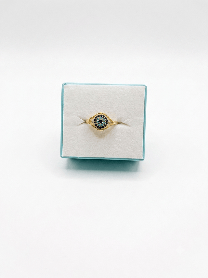 Evil Eye Ring Turkish | The Harmony Store Ring