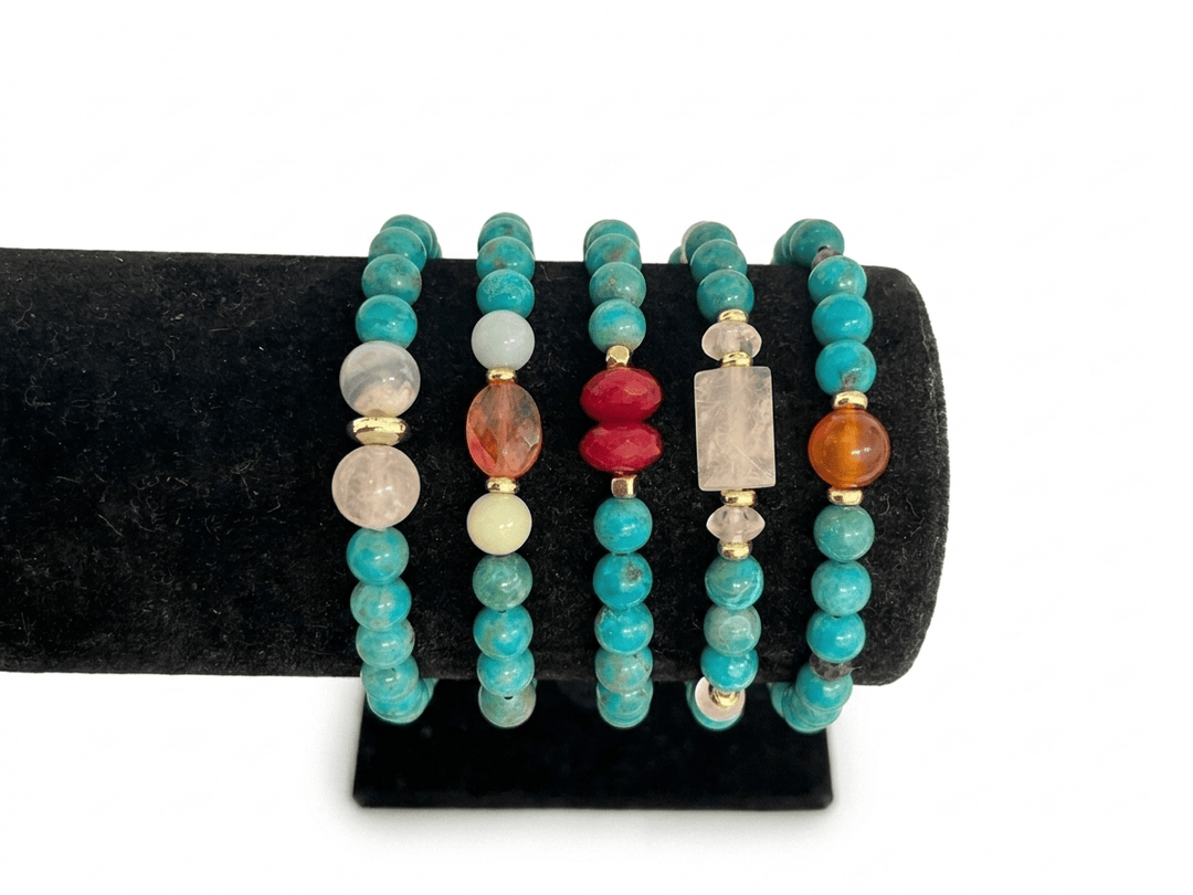 Turquoise Gemstone Bracelet | The Harmony Store Bracelet