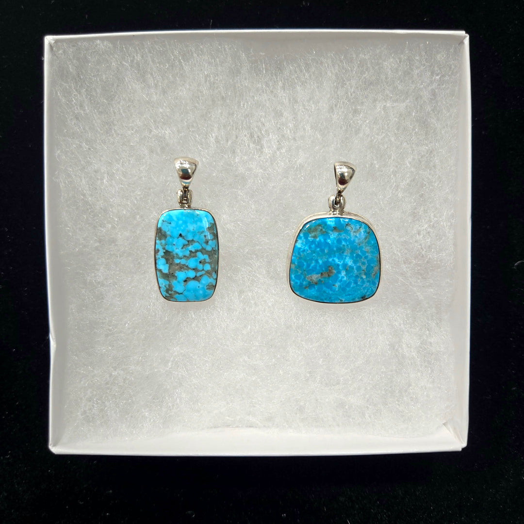 Turquoise Sterling Silver Pendant | The Harmony Store Pendant