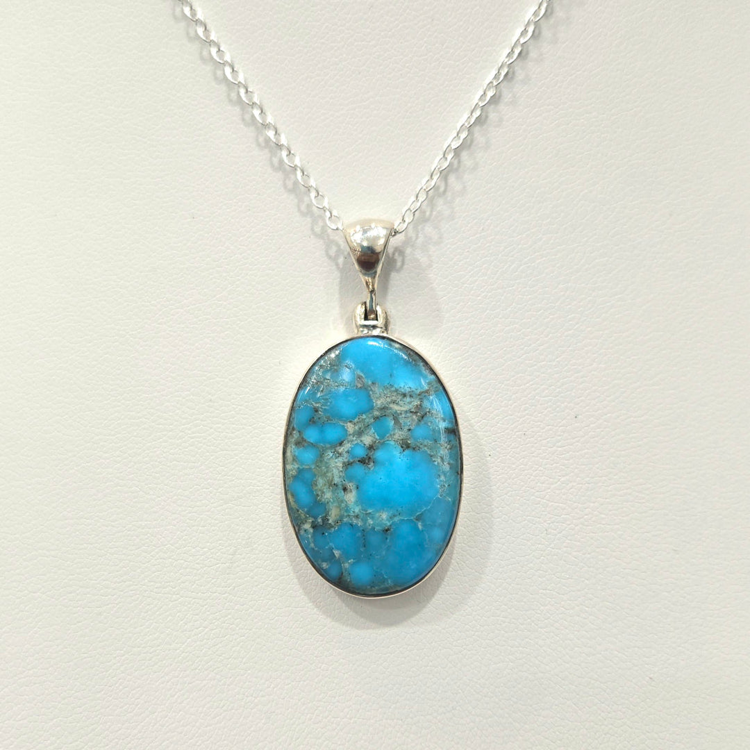 Turquoise Sterling Silver Pendant | The Harmony Store Pendant