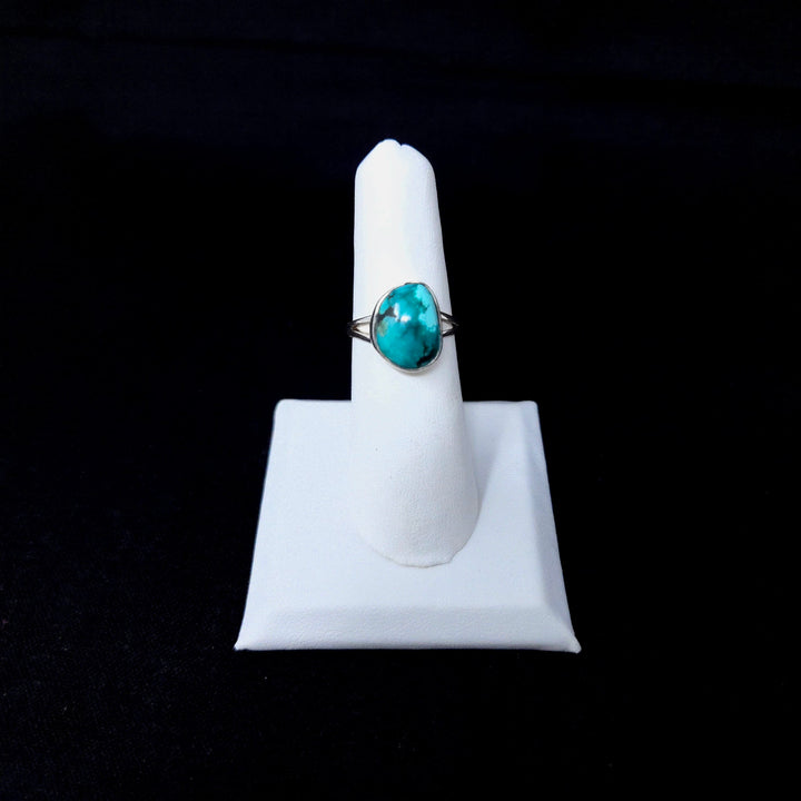 Turquoise Smooth Medium 925 Ring | The Harmony Store Ring