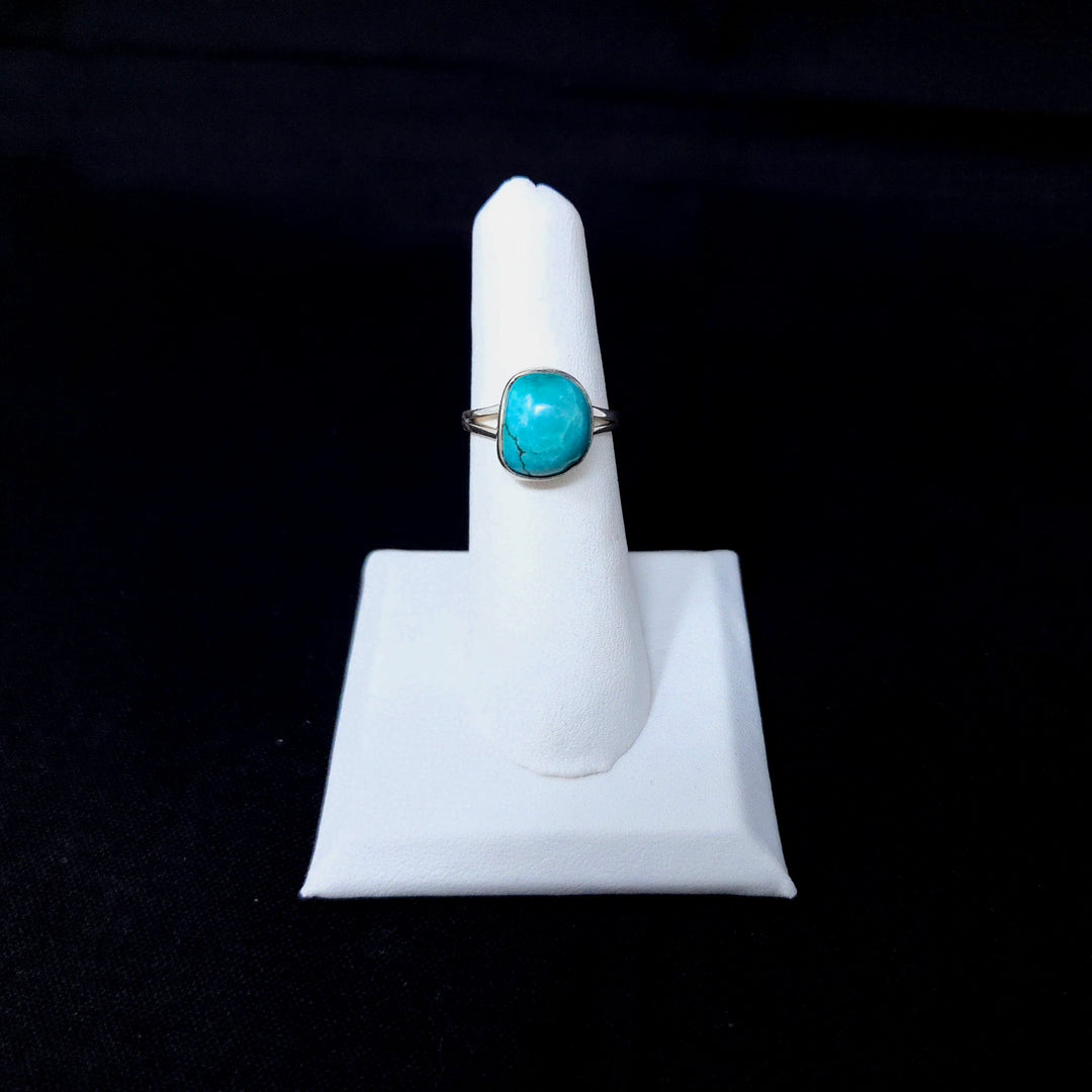 Turquoise Smooth Medium 925 Ring | The Harmony Store Ring