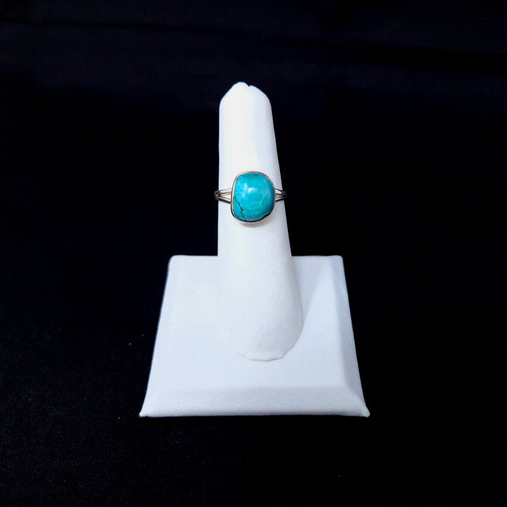 Turquoise Smooth Medium 925 Ring | The Harmony Store Ring