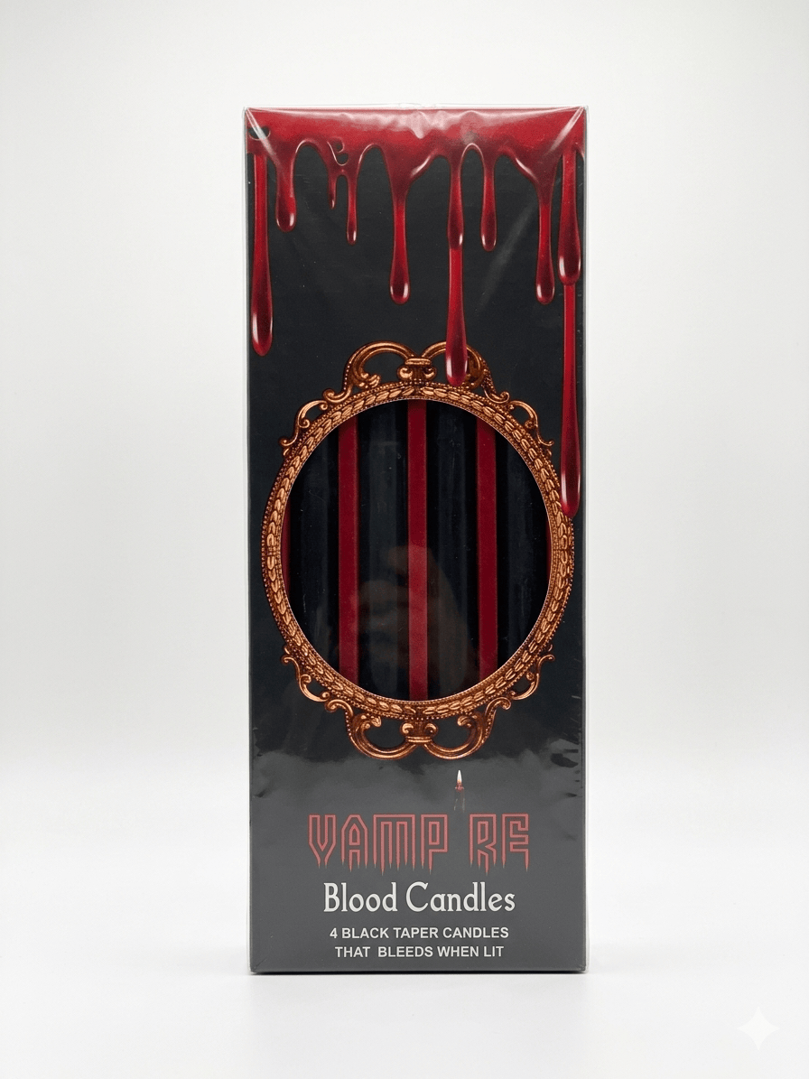 Vampire Blood Drip Candles (Set of 4) | The Harmony Store Candle