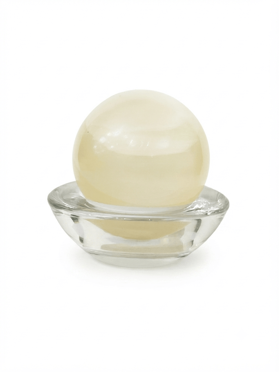 White Calcite Sphere | The Harmony Store Sphere