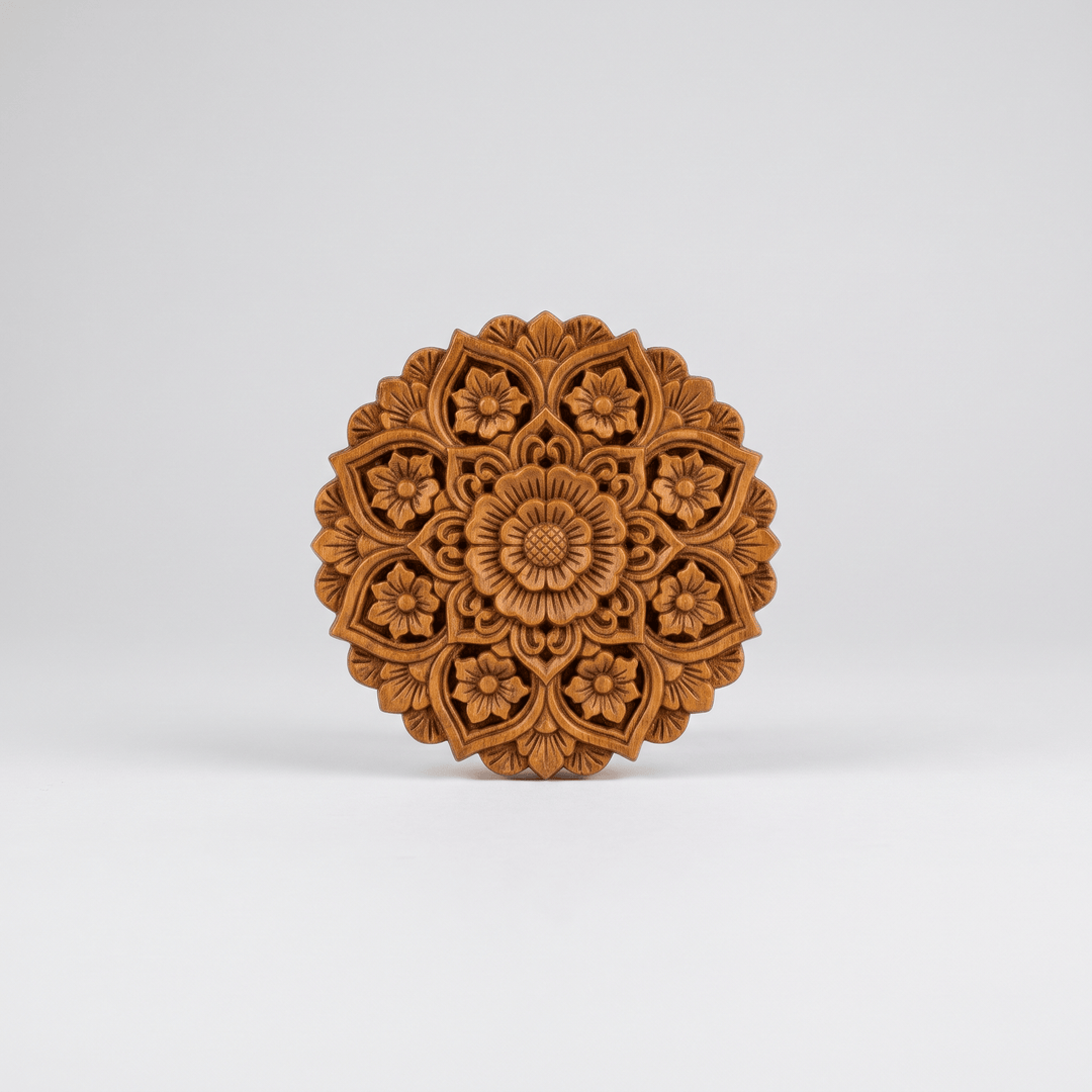 Hand-Carved Wood Ornament | The Harmony Store Home Decor