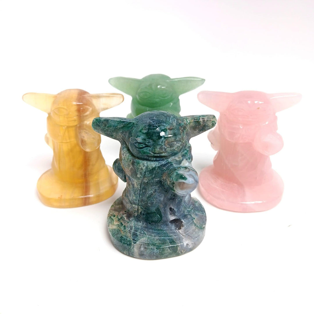 Yoda Crystal Figurine 3" - The Harmony Store