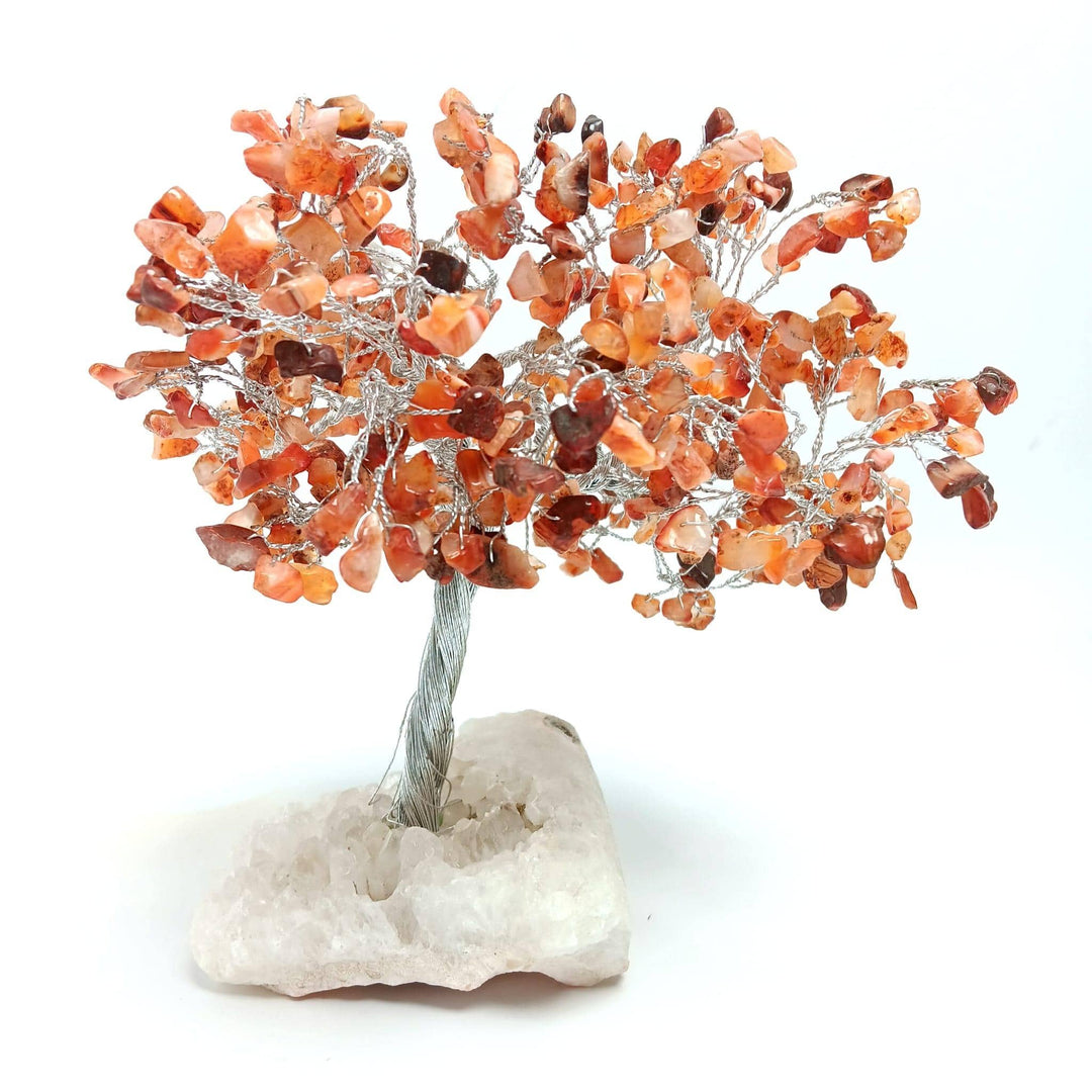 Zeolite Tree of Life Carnelian | The Harmony Store Home Decor