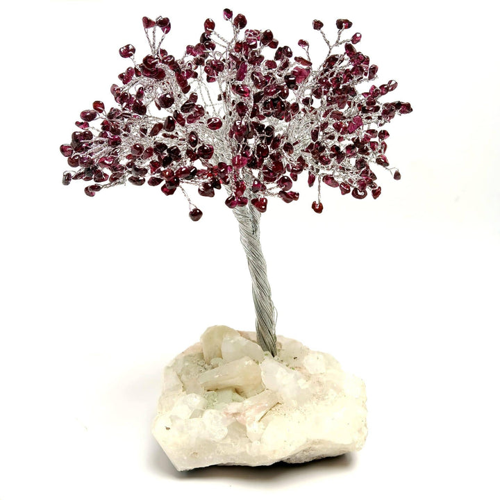 Zeolite Tree of Life Garnet | The Harmony Store Home Decor