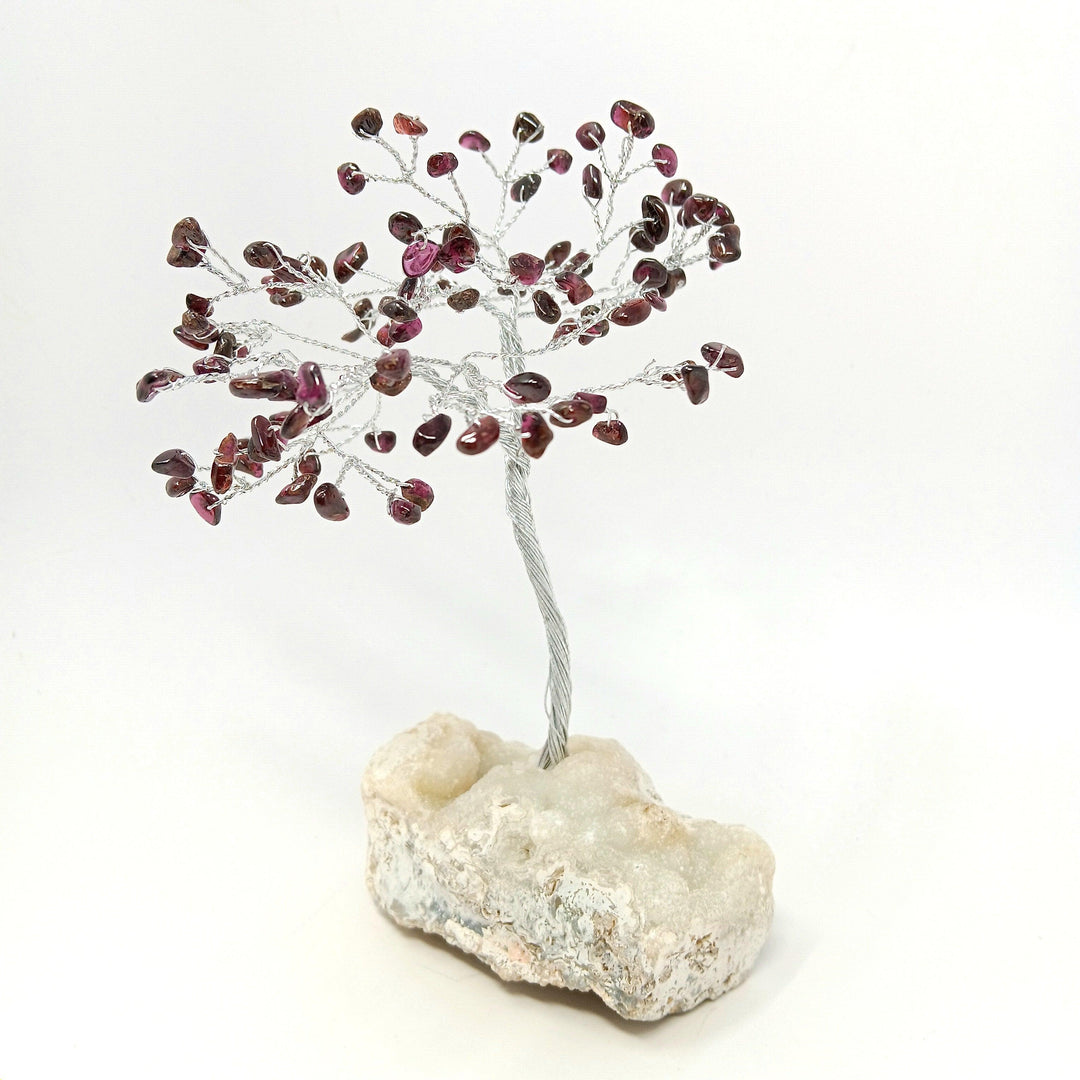 Zeolite Tree of Life Garnet | The Harmony Store Home Decor