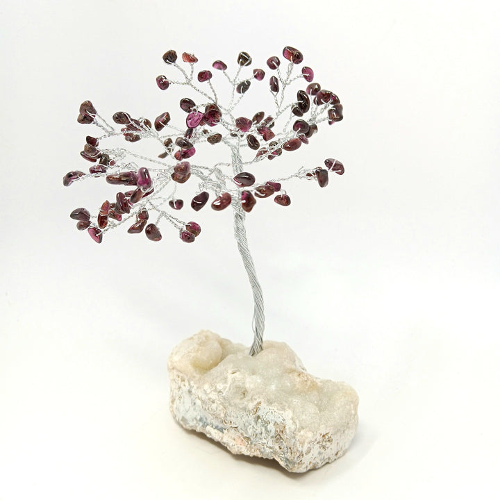 Zeolite Tree of Life Garnet | The Harmony Store Home Decor