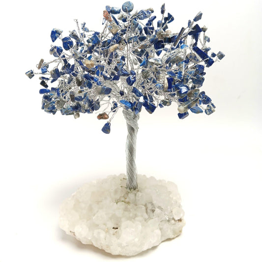 Zeolite Apophyllite Tree of Life: Lapis Lazuli - The Harmony Store