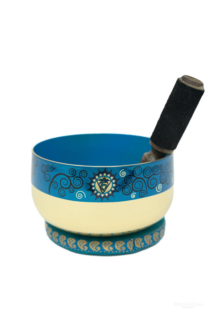 7" Chakra signing bowls Light Blue singing bowls