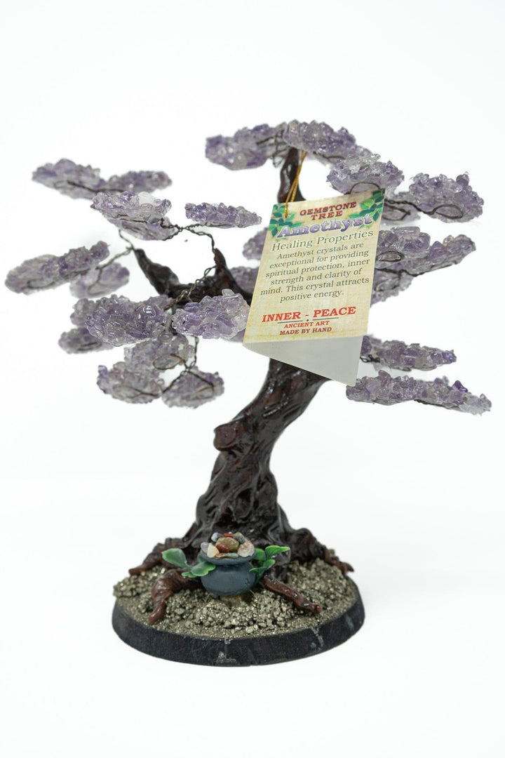 Amethyst Bonsai Tree | Gem Tree Decor Home Decor