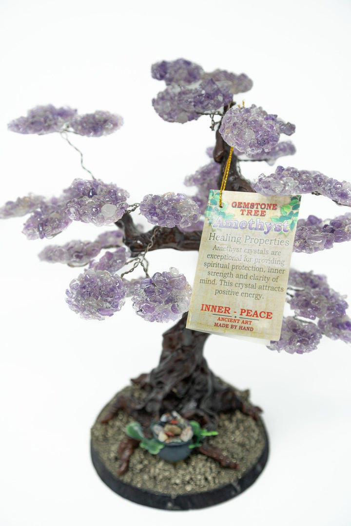 Amethyst Bonsai Tree | Gem Tree Decor Home Decor