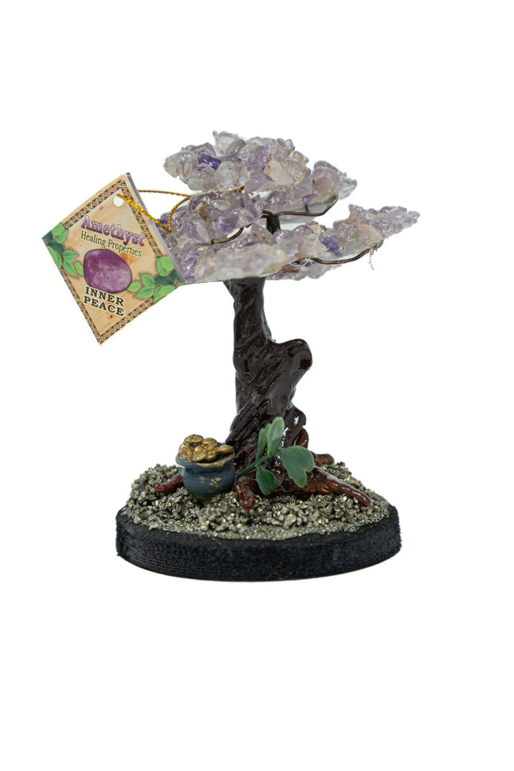 Amethyst Bonsai Tree | Gem Tree Decor Home Decor