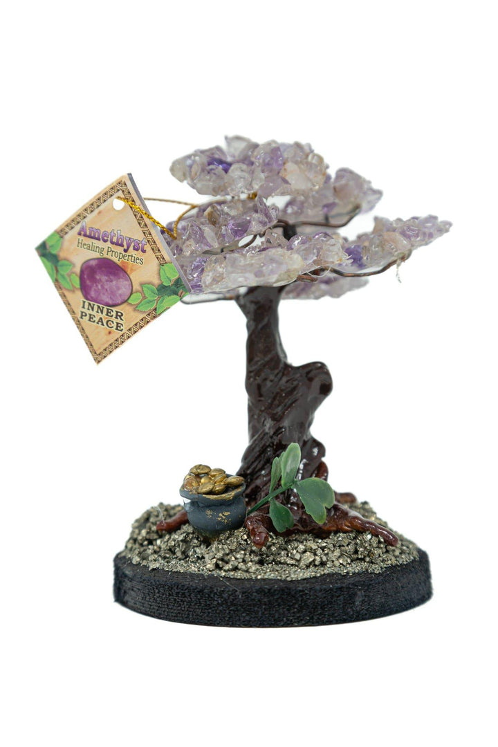 Amethyst Bonsai Tree | Gem Tree Decor Home Decor