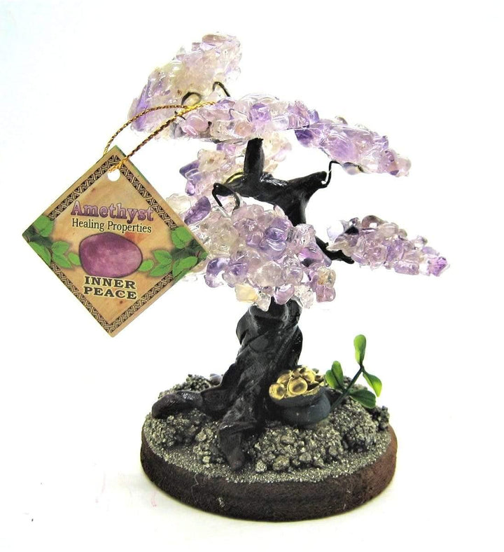Amethyst Bonsai Tree | Gem Tree Decor Home Decor