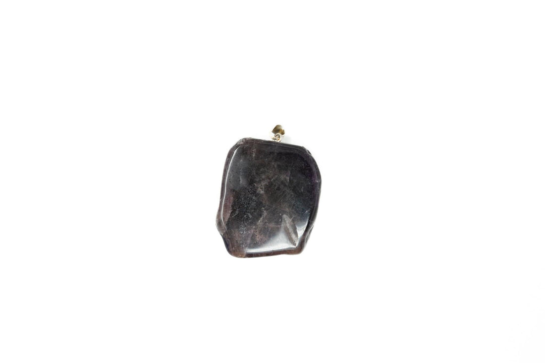 Amethyst Sliced Pendant | Raw Edge Crystal | Harmony Store Pendant