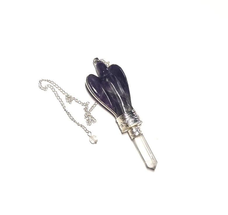 Angel Amethyst Pendulum | The Harmony Store Crystal Pendulum