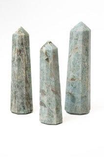 Aquamarine Tower Obelisk 4-Inch | The Harmony Store Tower