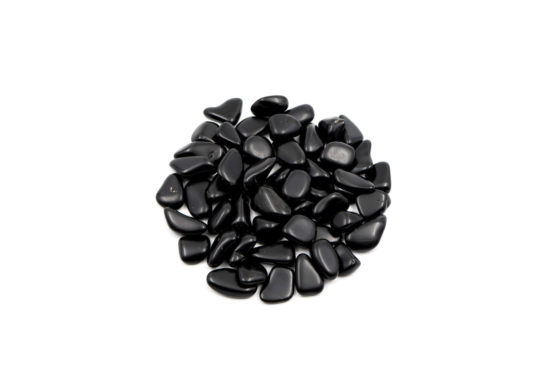 Black Obsidian Tumbled Stone | The Harmony Store Tumbled Stone
