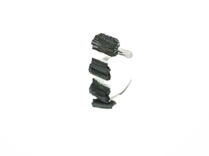 Black Tourmaline Adjustable Ring | Harmony Store Ring