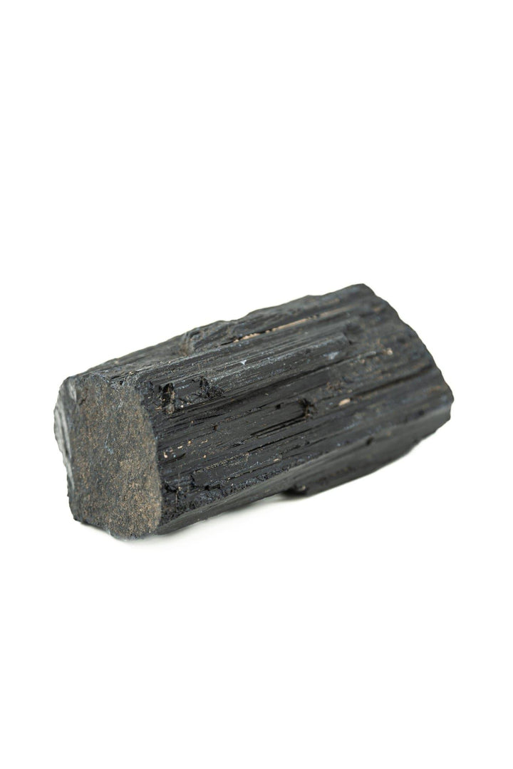 Black Tourmaline Logs - Raw Natural | Harmony Store Raw Crystal