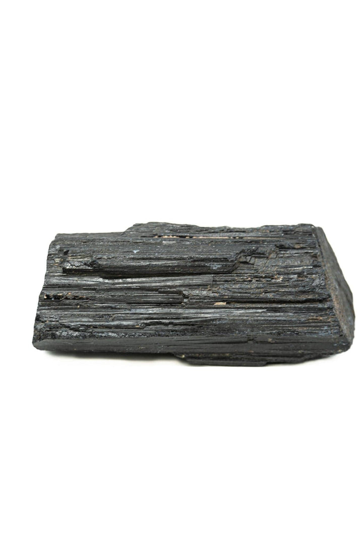 Black Tourmaline Logs - Raw Natural | Harmony Store Raw Crystal